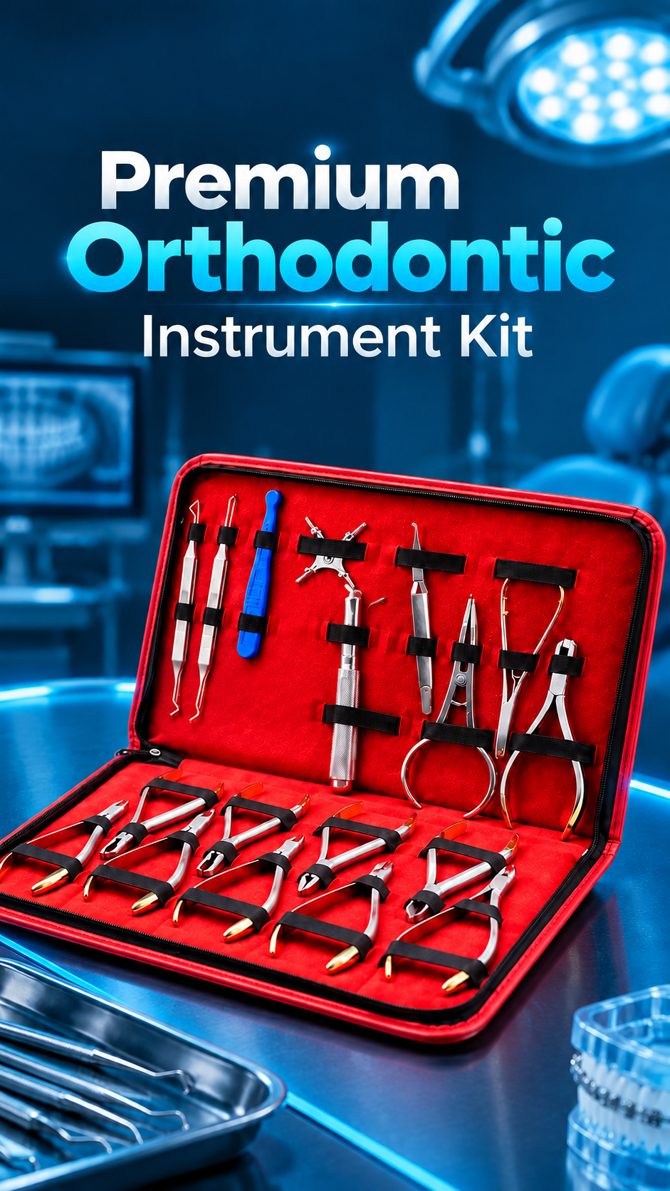 Premium Orthodontic Instrument Kit